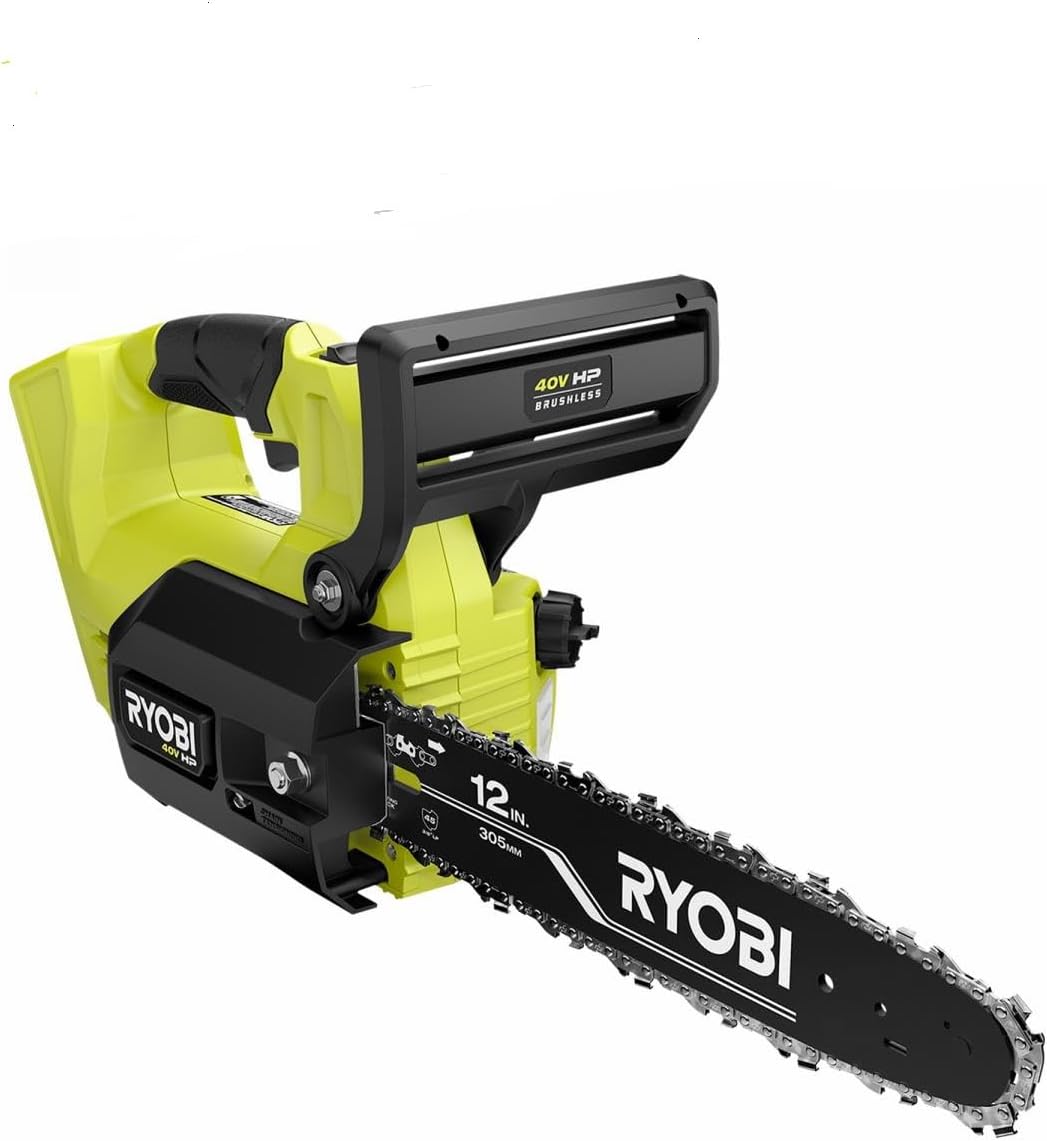 Best HD Pictures about  Ryobi 40 V Chainsaw  with No AI Images