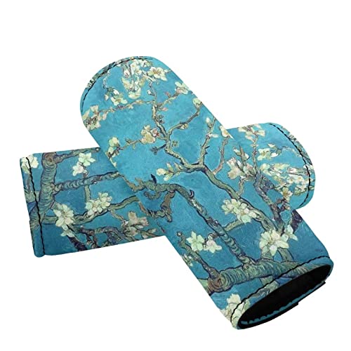 Uourmeti Van Gogh Almond Blossom Luggage Handle Grips Wraps Neoprene Suitcase Grip Wraps Luggage Identifier For Travel Bag Luggage Suitcase Luggage Handle Replacement #TOP26