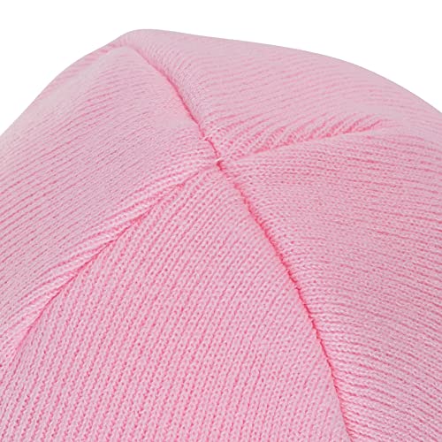 American Trends Baby Beanie Newborn Knit Winter Hats for Boys Girls Caps with Smile Face Infant Toddler4