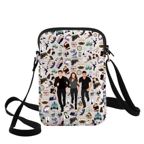 G2TUP Edward Cullen - Sac bandoulière fan inspiré noir