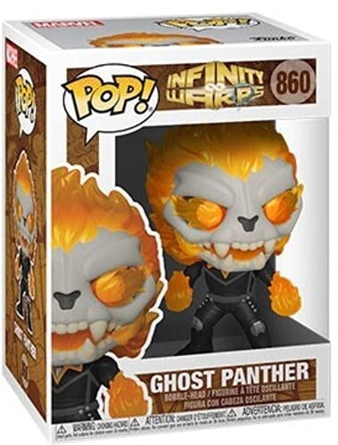 Amazon.com: Ghost Panther Pop #860 Marvel Infinity Warps