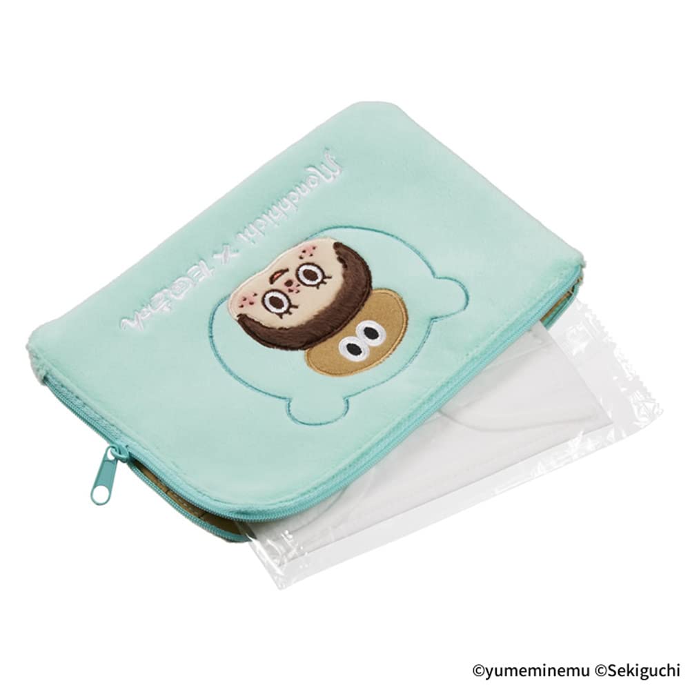 Amazon.co.jp: セキグチ たぬきゅん×モンチッチ マルチポーチ 203789