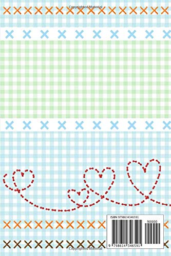 Cross Stitch Notebook Quilters Notebook Sewers Notebook: A Stitch a Day Keeps Reality Away Gift for Sewers Quilter Presents Cross Stitch Gift 120 Pages 6" x 9" Lined Funny Notebook for Sewers - Image 2