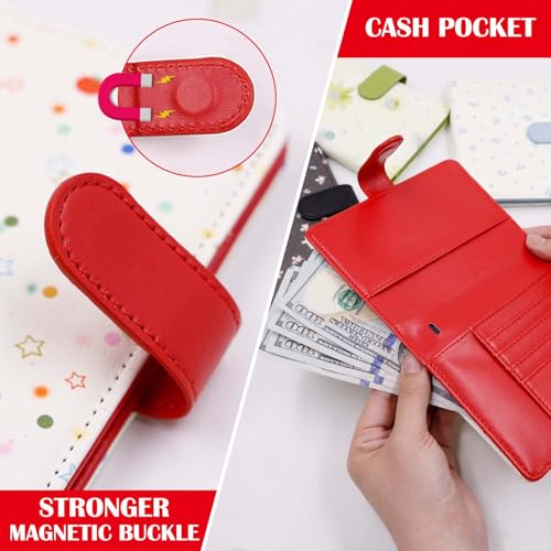 Image of Melsbrinna Rfid Passport Holder for Travel women /Men, Cute Passport Wallet Rfid Blocking Card Slots, Rfid Passport Cover /CaseTravel Wallet, Passport Book Holder (1, apple red a)