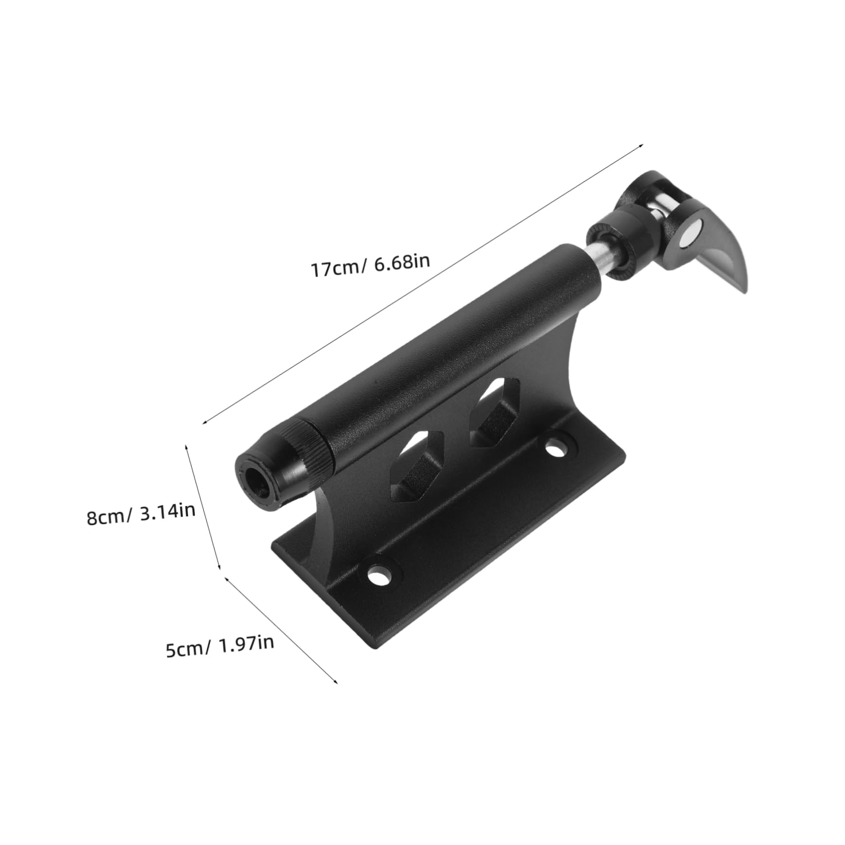 HANABASS Fork Mount Bike Rack Lightweight Quick Release Bicycle Fork Clamp Durable and Versatile Bike Storage Accessory for Easy Transport and Secure Attachment