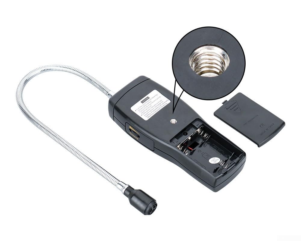 Halogen Leckdetektor mit flexibler Edelstahlsonde