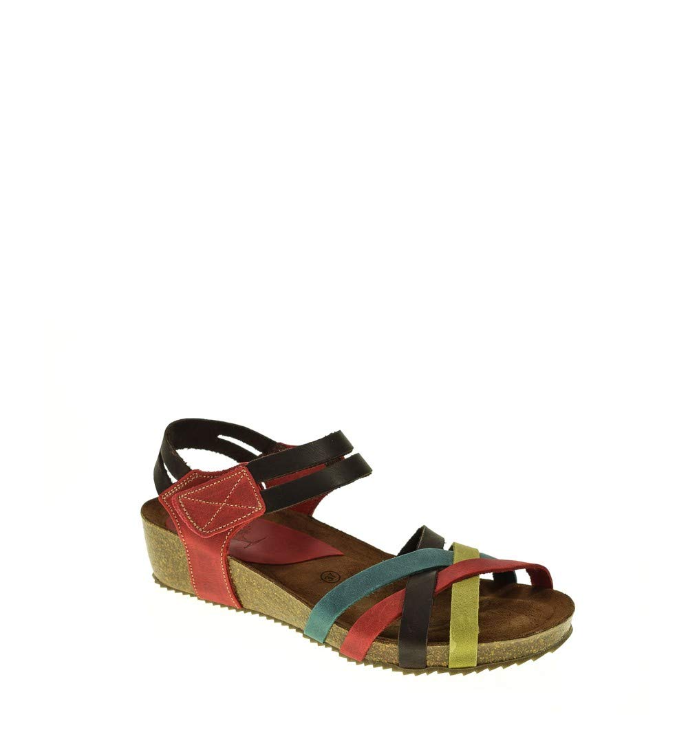 Inter BiosWedge Sandal – Woman – Brown – Interbios – 5338