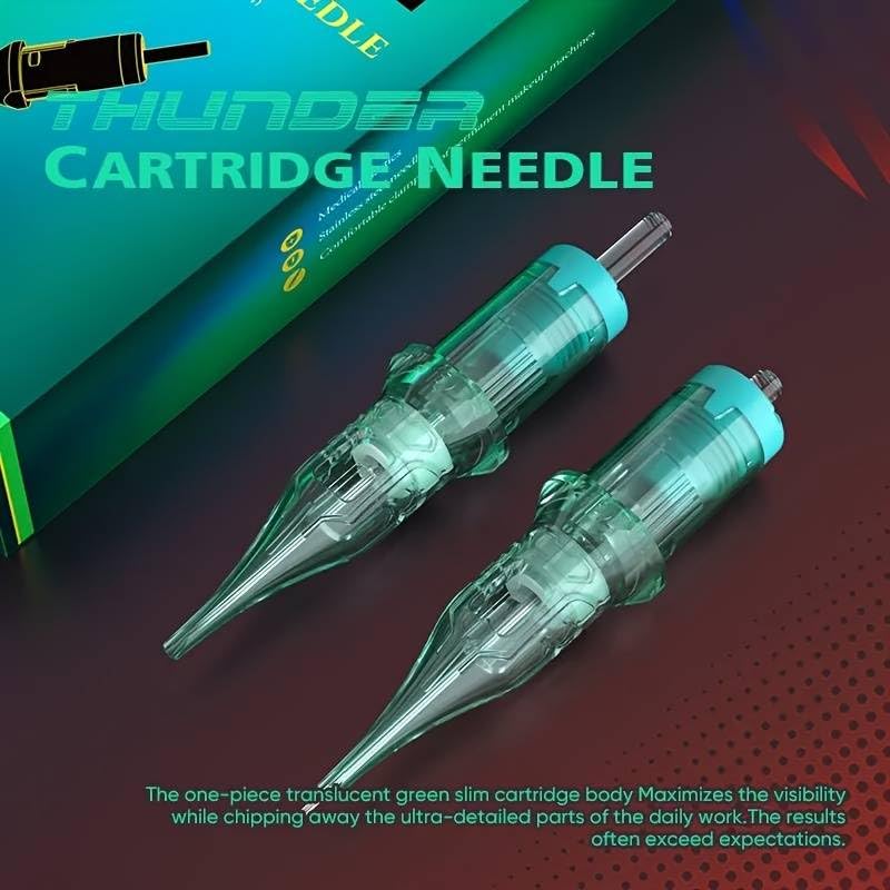 Image of 20pcs Thunderlord Tattoo Cartridge Needles Round Magnum 0.30mm Standard Tattoo Needle for Rotary Tattoo Machine (3RL+7RL)