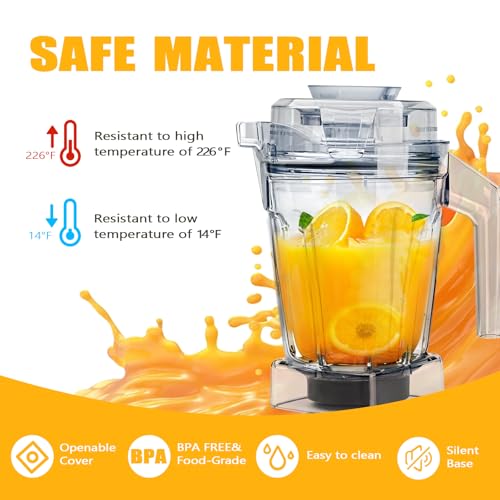 Cuchilla de repuesto para licuadora Ascent 48oz miniatura 3