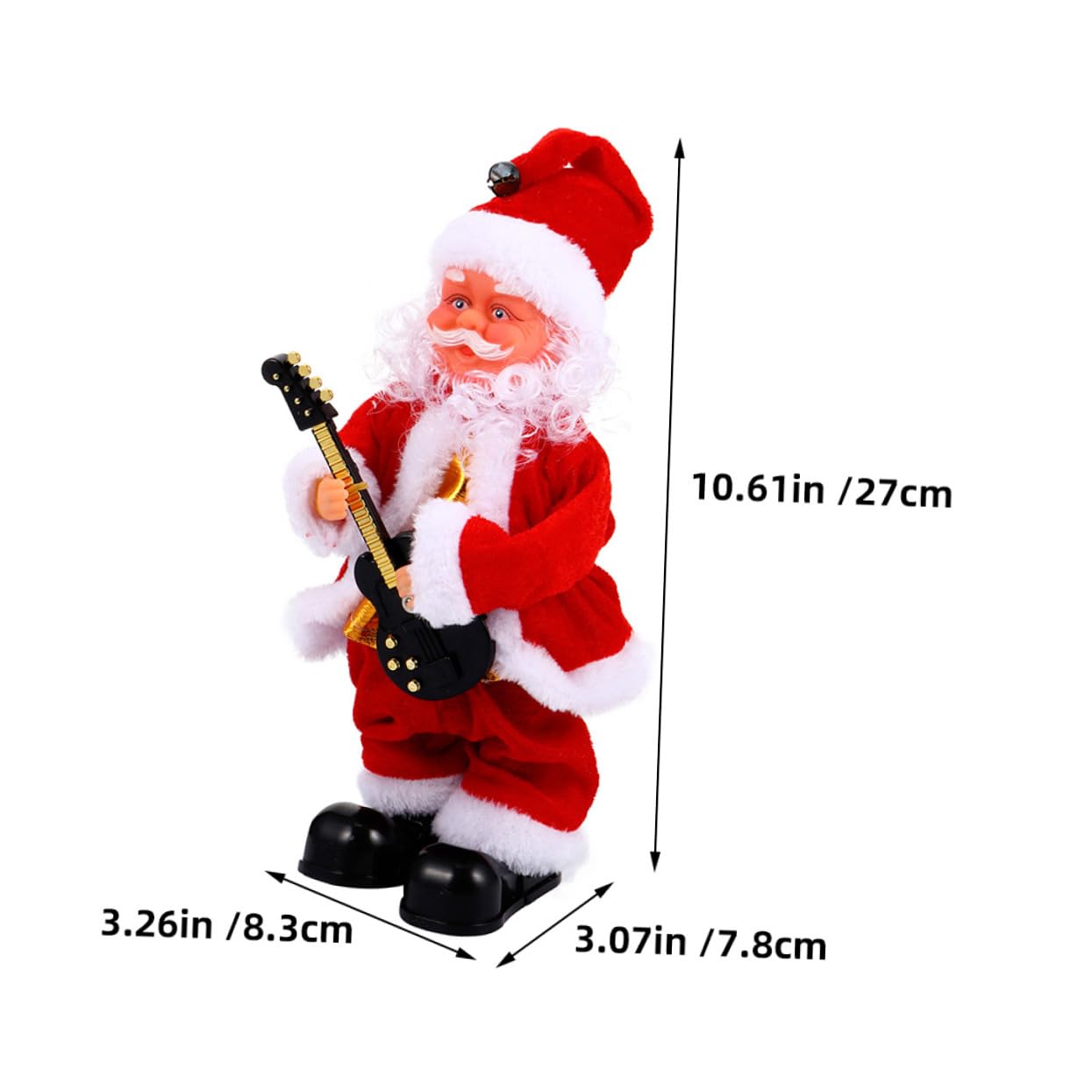 Giocattolo Elettrico Natalizio Babbo Natale Canterino Per Bambini Decorazione Festa Di Natale Atmosfera Festosa