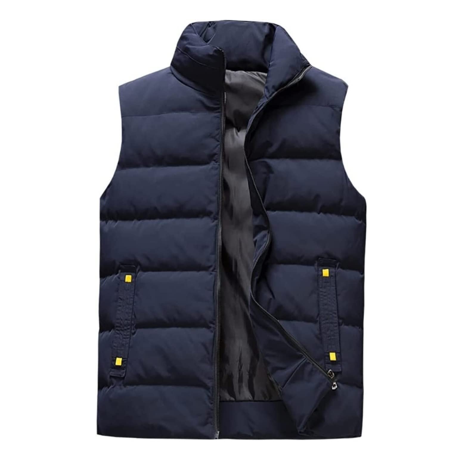ウィルフリー warm touch over size gilet set up GCC Men's Outdoor Quilted Gilet,Lightweight Sleeveless V