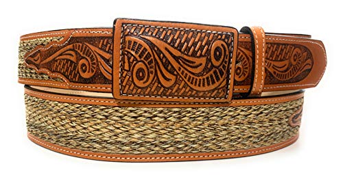 Men's Authentic Charro Belt, Cinto Vaquero, Men's Western Rodeo Belt