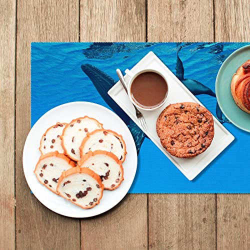 Sets de table baleine pour repas de famille et décoration de table maritime - 7