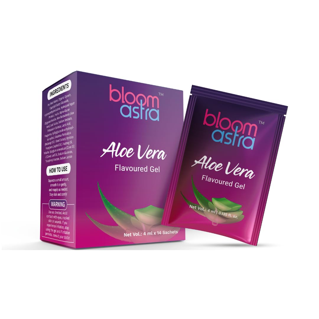 Bloomastra Massage Gel (Aloe Vera, Pack of 14) (56ML)
