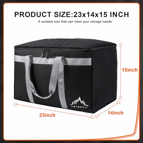 Himal Outdoors BTUS-PIZZABAG-FH Insulated Food Delivery Bag Xxxl-23Wx15Hx14D Inches Premium Insulated Grocery Bag thumb #1
