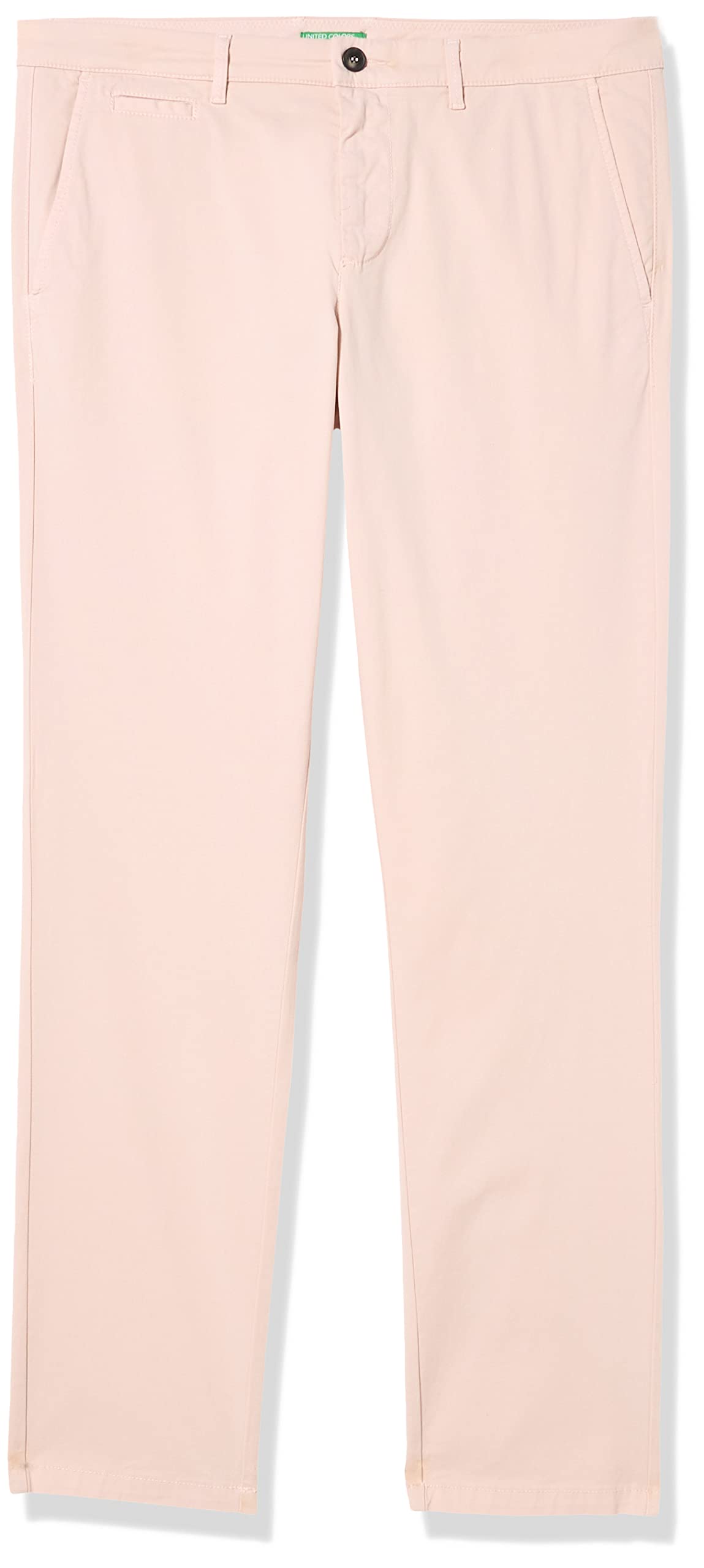 United Colors Of Benetton Herren Hose – Chino Aus 100% Leinen, Straight Fit, Bequem & Luftig