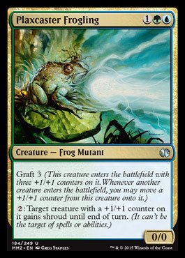 Magic The Gathering - Plaxcaster Frogling (184/249) - Modern Masters 2015