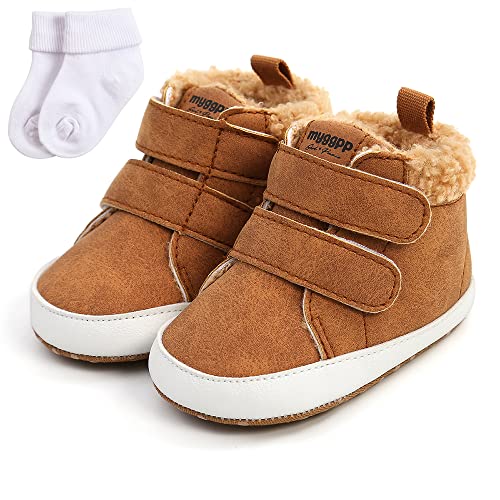 Sehfupoye Warme Winterstiefeletten für Babys - Erste Laufschuhe...
