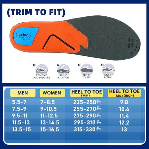Plantillas ortopédicas Work Comfort para hombre y mujer miniatura 4