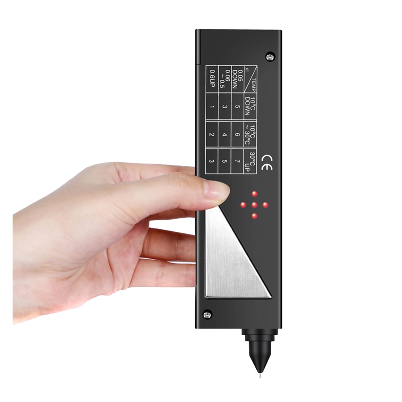 Twardościomierz, Przenośny Diamond Gem Tester Selektor z Case Gemstone Platform Jeweller Tool Testeur Diamant Twardość