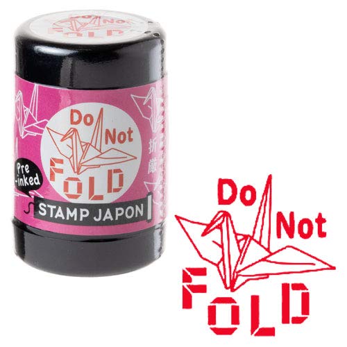 X^vW|Zܒ߁E܋Ȍ DO NOT FOLD (0548-020)CNJ[F邱ǂ̂STAMP JAPON pre-inked stamp
