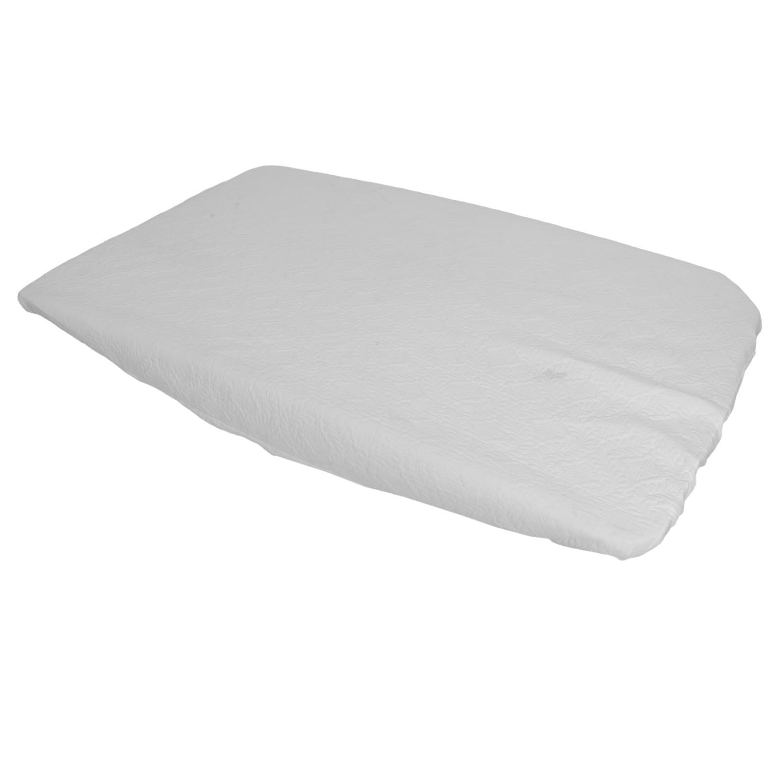 ABOOFAN Coprimaterasso Aderente 360 Gradi in Cotone Bianco