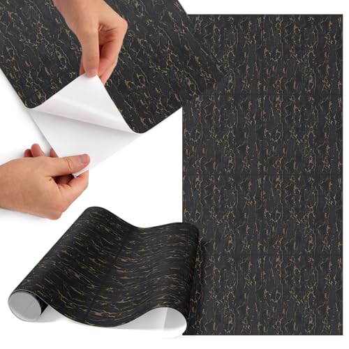 Vinilo autoadhesivo mate para muebles con textura de mármol 2
