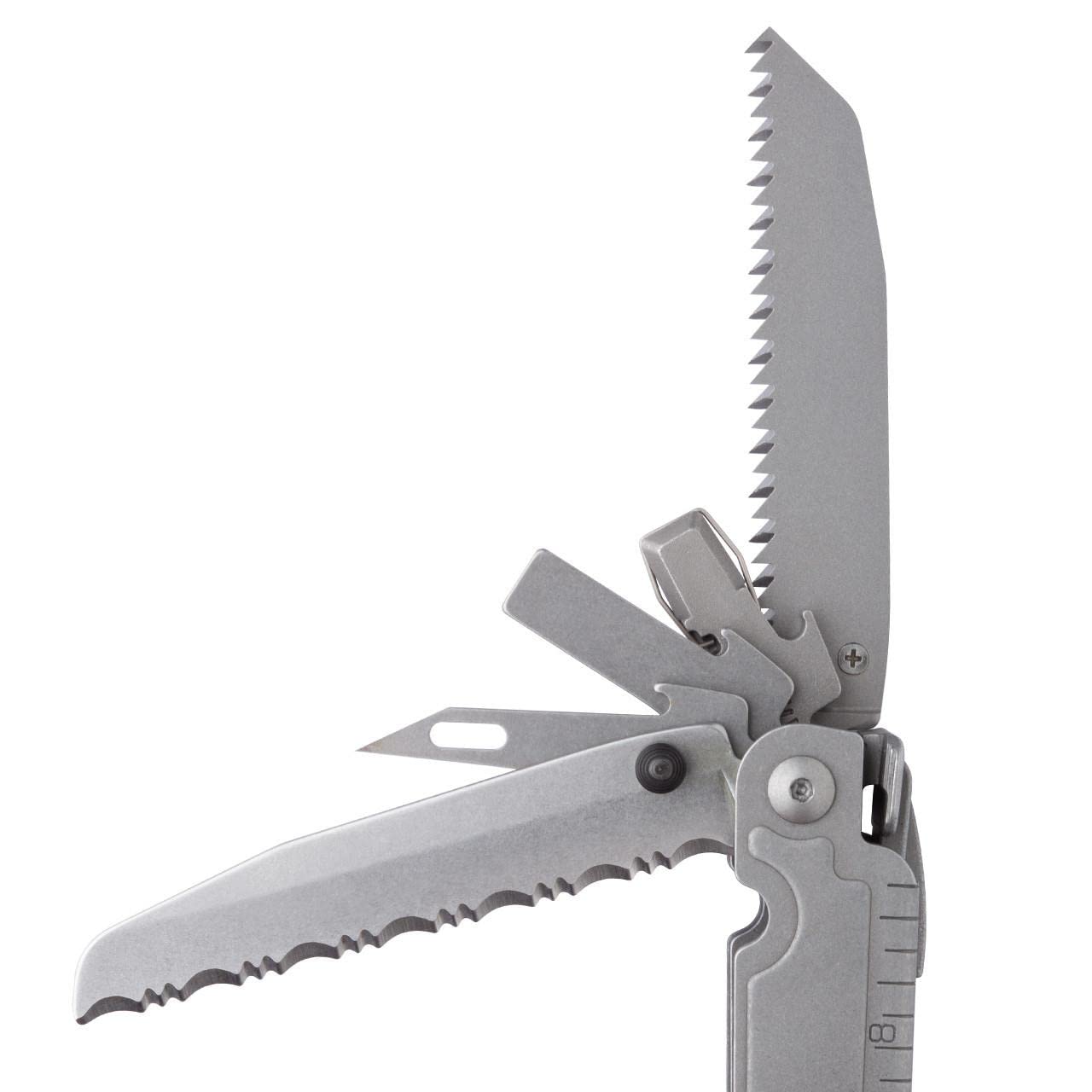 SOG Poweraccess Deluxe Sheath + HEX KIT narzędzie wielofunkcyjne, kolor srebrny, rozmiar uniwersalny