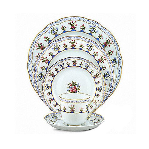 Bernardaud Chateaubriand Blue Five Piece Place Setting
