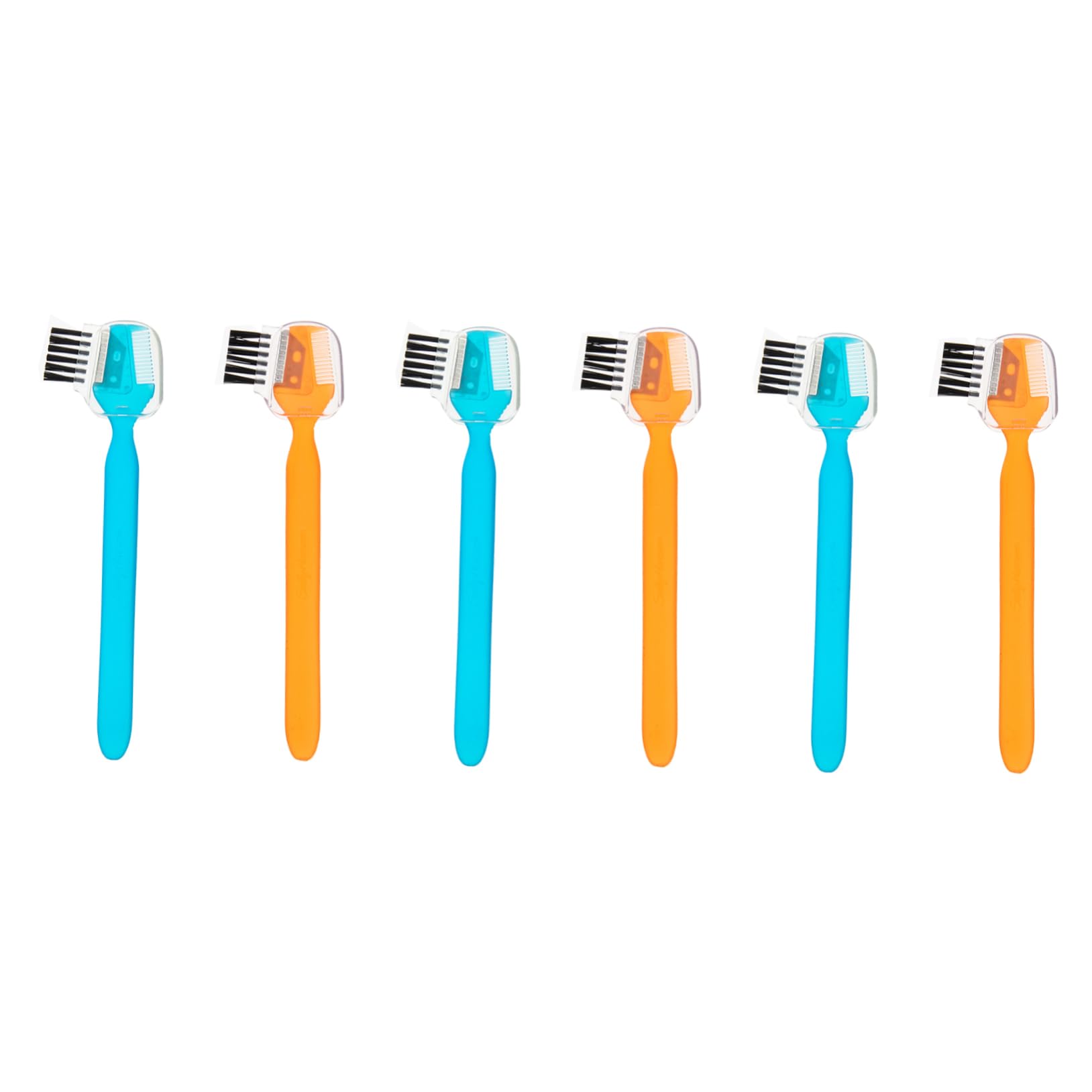 Gogogmee Slim Eyebrow Razor Kit with Brush and Comb Easy to Use for Hair Removal and Brow Styling