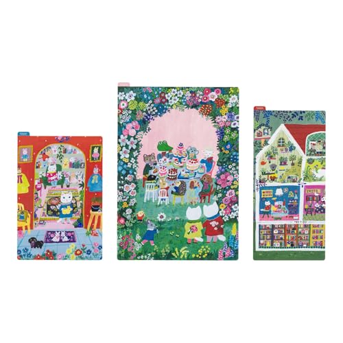 Image of ほぼ日 Hobonichi Techo Accessories Yumi Kitagishi: Hobonichi Pencil Board for Weeks (Animal Condo)