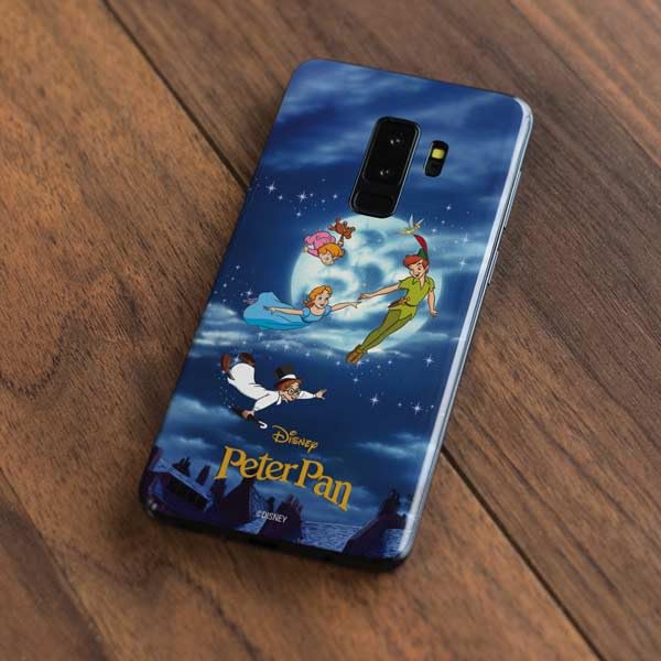 Skinit Decal Phone Skin Compatible with Galaxy S9 Plus - Officially Licensed Disney Peter Pan Wendy and The Boys to Neverland Design4