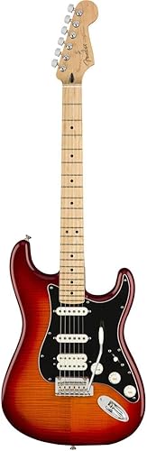 Fender Stratocaster Guitarra eléctrica, Cherry Sunburst envejecido