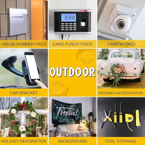 Eclet Nano Double Sided Tape, Multipurpose Super Sticky Gel Grip Mounting Tape, Washable, Reusable, No Residue, for Home & Office, 2mm Thick, 1.2 Inch Wide, Transparent (3 mtrs) (Image - 6)