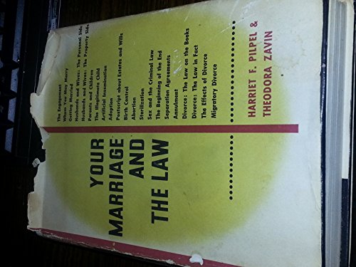 Your Marriage and the Law Hardcover