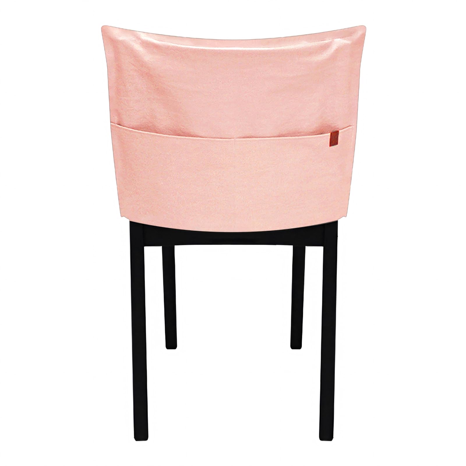 Muka Concise Style Living Room Chair Cover, Home Chair Pocket, Chair Back Organizer-Pink-L