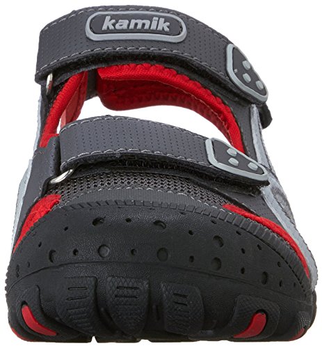 Kamik Sea Turtle Sandal (Toddler/Little Kid/Big Kid), Charcoal, 6 M Us Big Kid #TOP1