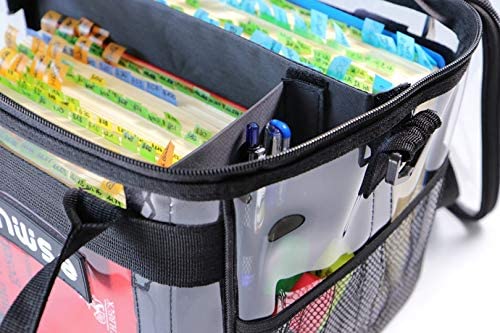 uniwise Wise-Bag: Tasche für Gesetze und Kommentare: Schönfelder, Sartorius, Ziegler/Tremel, Palandt etc; Jura, Steuerrecht Tragetasche/Umhängetasche (transparent)