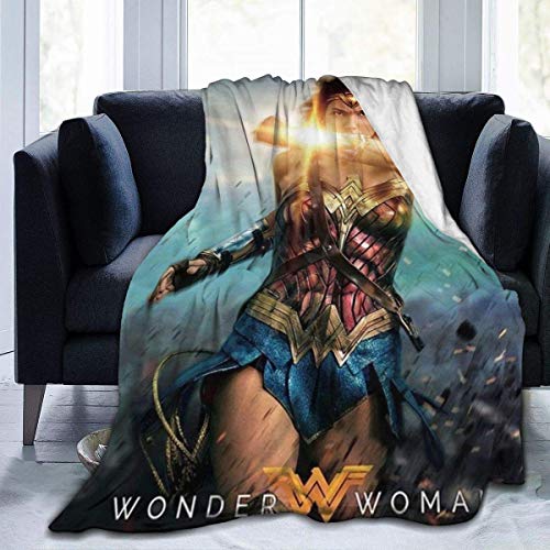 Lsjuee Wo-Nd-Er Sofa Wo-ma-n Hombres, Mujeres y niños Todas Las Estaciones Manta de Cama Ligero,...
