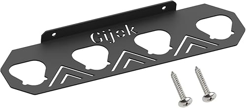 Gijok Soporte de batería para Milwaukee M12, soporte para batería Milwaukee m12 de 4 ranuras, soporte de batería de 12 V Milwaukee, almacenamiento