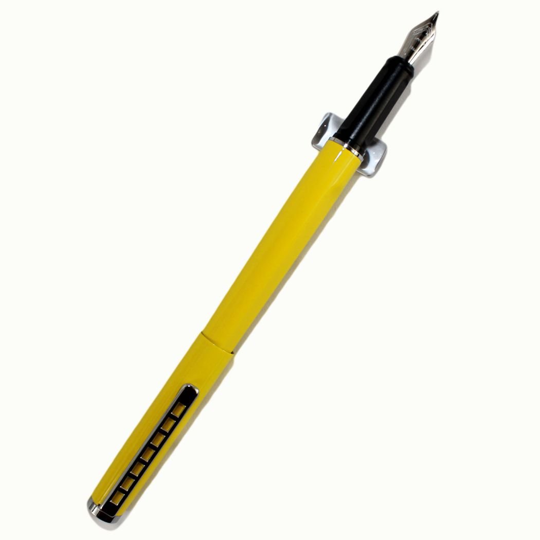 Amazon | Gullor エレガントな Jinhao 699 イエロー万年筆媒体のペン先