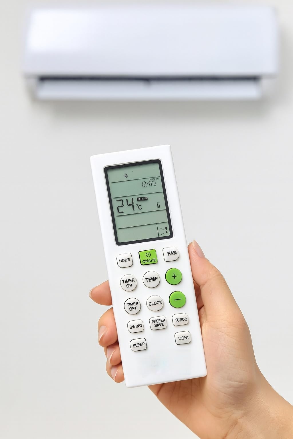 HICLE AC Remote Control for Blue Star Split & Window Air Conditioners | Compatible with AC-226 Model - No Setup Required - Ergonomic Design 1