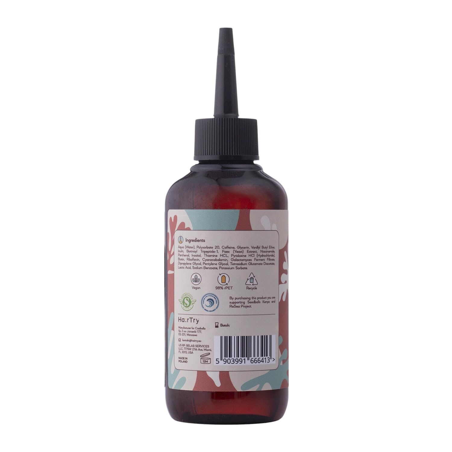 HairTry Babyhair Fever - Thinning Hair Treatment Women - Hair Serum for Hair Loss Prevention - Scalp Serum with Vitamin B Complex, Biotin & Caffeine - Hair Loss Solutions – Net 6.76 Fl. Oz/ 200 ml