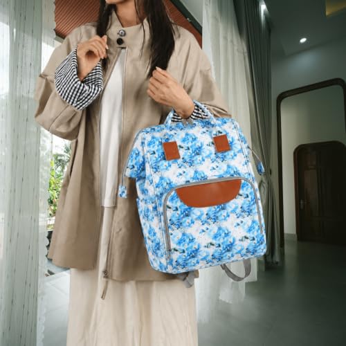 Image of Winnies Diaper Bag Backpack with Secure Front Buckle - Waterproof Maternity Travel Backpack with Large Capacity, Insulated Bottle Holders & Multiple Internal Pockets