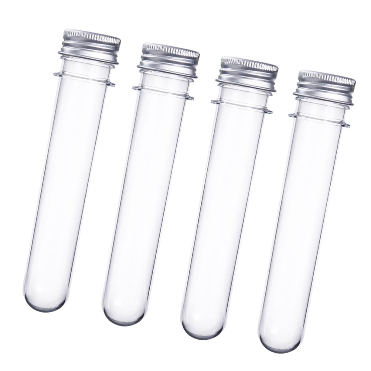 OUNONA 12pcs Test Tubes with Lids Test Tubes for Plants Chemistry Laboratory Test Tubes Experiments Test Tubes with Caps Test Tube with Caps Empty Sample Bottle Small Tube with Lid