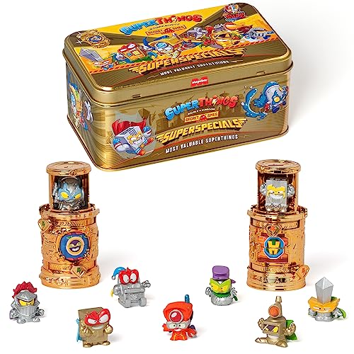 SUPERTHINGS Gold Tin Secret Spies series Contains all the special