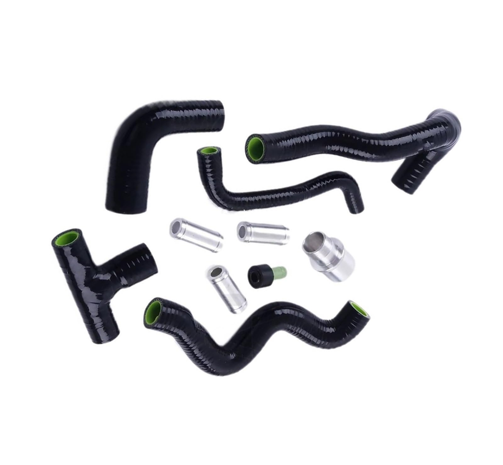Rcuihgfb Black Radiator Bypass Hose Compatible With Vw For Jetta Mk4 For Bora 1999 2000 2001 2002 2003 2004 2005 1.8T Auq Aum Engine Crankcase Breather Radiator Hose(Black)