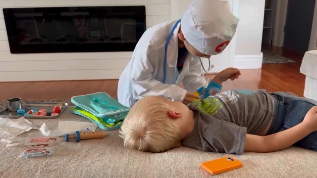 Malette Docteur Sundaymot – Stéthoscope, Blouse, Sac, Dès 3 Ans, Jeu éducatif Médical