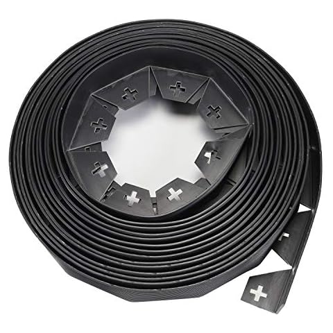 Parkland 10m Flexible Plastic Garden Edging Cover