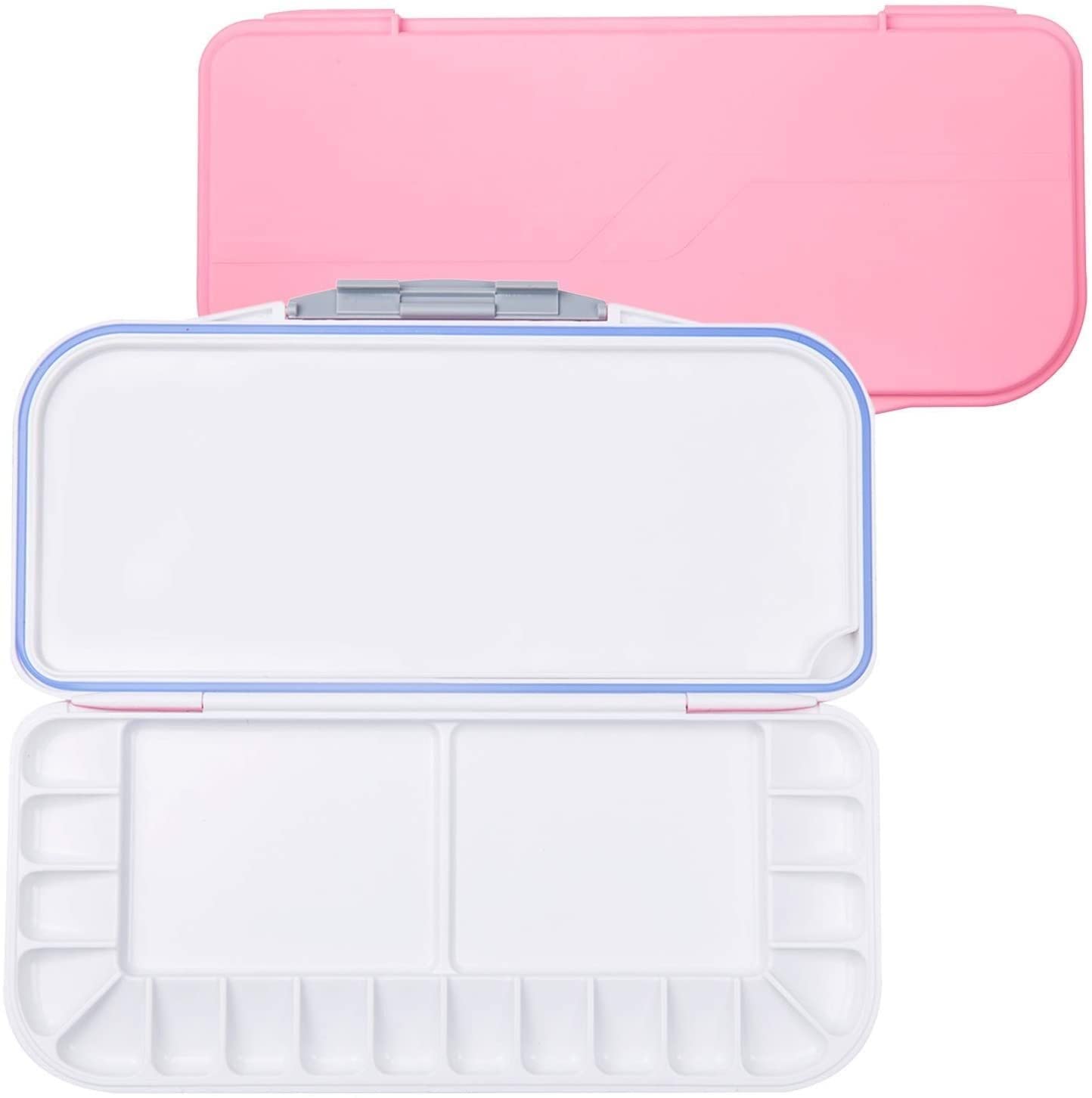 Palette aquarelle anti-mélange pliable voyage pour transporter peinture acrylique